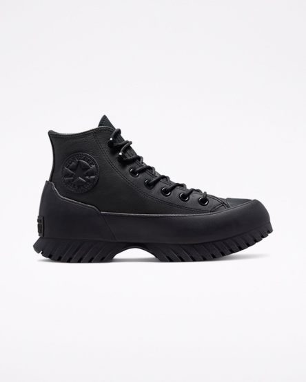 Men's Converse Chuck Taylor All Star Lugged Winter 2.0 High Top Shoes Black | AU 38619D